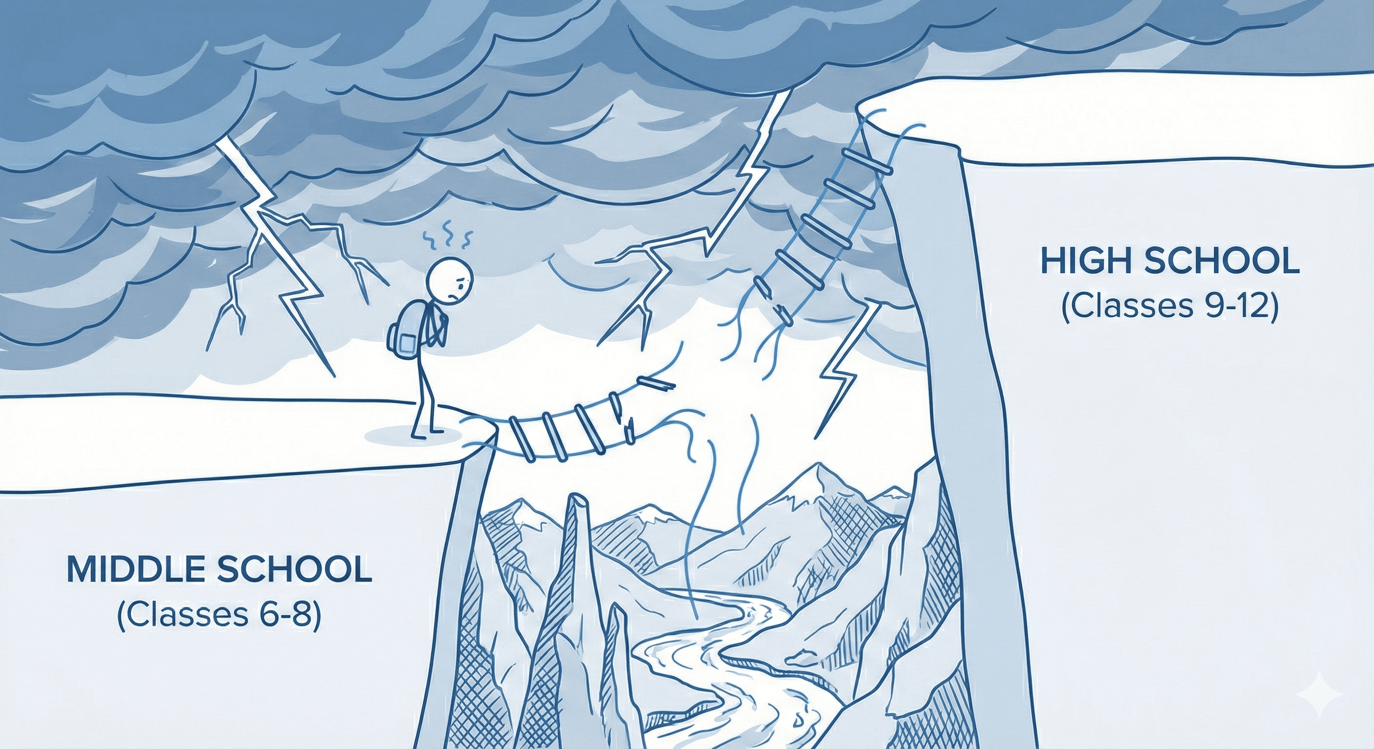 The Great Indian School Divide: Crossing the Chasm from Class 8 to Class 9